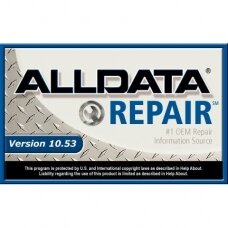 AllData 10.53 (2013q3)  remonto duomanų bazės instaliavimas