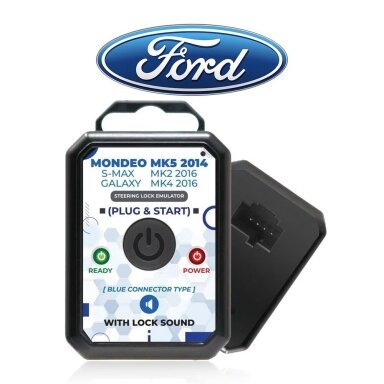 Ford Mondeo S-Max Galaxy vairo užrakto emuliatorius ESL ELV su užrakto garsu (nereikia programuoti)