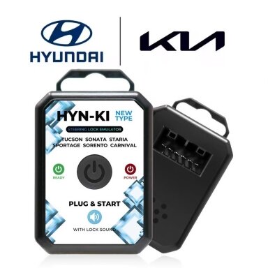 Naujo tipo Hyundai Kia vairo užrakto emuliatorius (nereikia programuoti)
