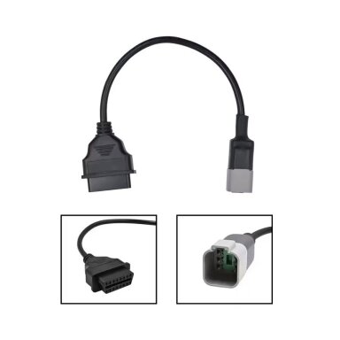 Parejimas iš OBD2 į BRP 6pin, skirtas motociklas, keturračiams ir dviračiams