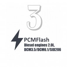 PCMFlash Diesel engines 2.0L, DCM3.5/DCM6.1/SID206 "Modulis 3"