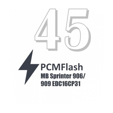 PCMFlash MB Sprinter 906/909 EDC16CP31 "Modulis 45"