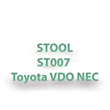 STool licencija ST007 - Toyota VDO NEC