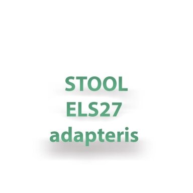 STool skirtas ELS27 adapteris
