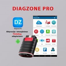 Thinkdiag Diagzone Pro x431 pilna aktyvacija skirta Thinkdiag adapteriui