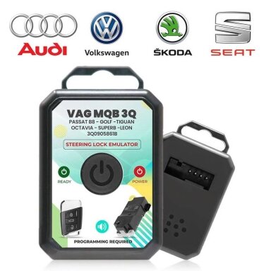 VAG MQB 3Q Volkswagen Passat B8 Skoda Octavia Seat vairo užrakto emuliatorius (reikia programuoti)