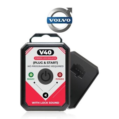 Volvo V40 2012-2019 ESL ELC SCL vairo užrakto emuliatorius (nereikia programuoti)